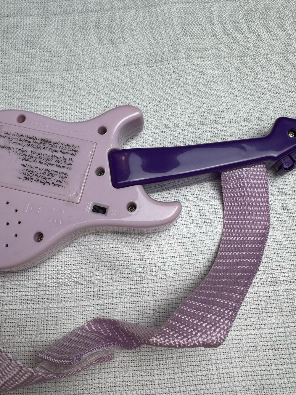 Build a Bear Workshop BABW Hannah Montana Toy Guitar 3 songs - Picture 7 of 15